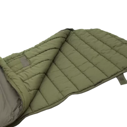 Спальный мешок-одеяло с сеткой от москитов Carinthia U200J (олива) фото 3