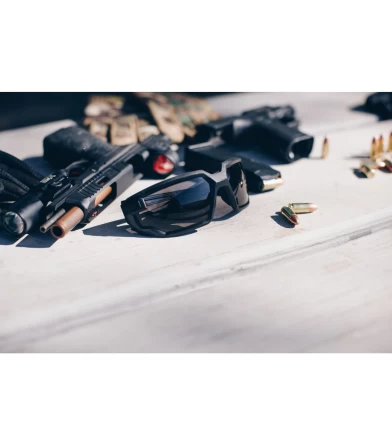 Баллистические очки Mechanix Tactical Type-X Safety Glasses Mil-Spec (Black Frame/Smoke Lens) фото 5