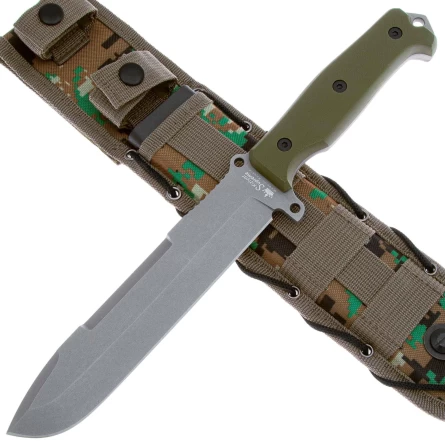 Нож выживания Survivalist X AUS-8 TW (Green G10, AUS-8) фото 1