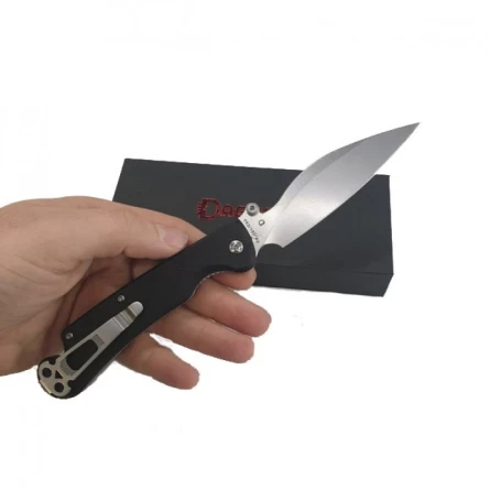 Нож складной Daggerr Pelican Black Stonewash (G10, D2) фото 2