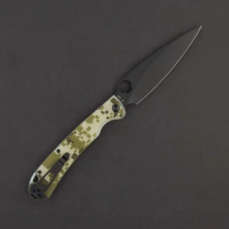 Нож складной Daggerr Sting XL Camo BW DLC (G10, D2) фото 2