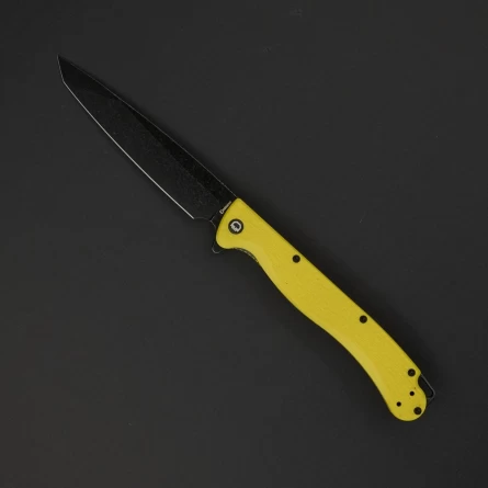 Нож складной Daggerr Shogun Yellow BW Discover Line (FRN, 8Cr14Mov) фото 1