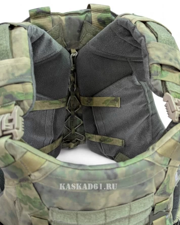 Корсетный бронежилет STRIKE с быстросбросами Woojin (баллистика Бр1, С2)(A-TACS FG) фото 5