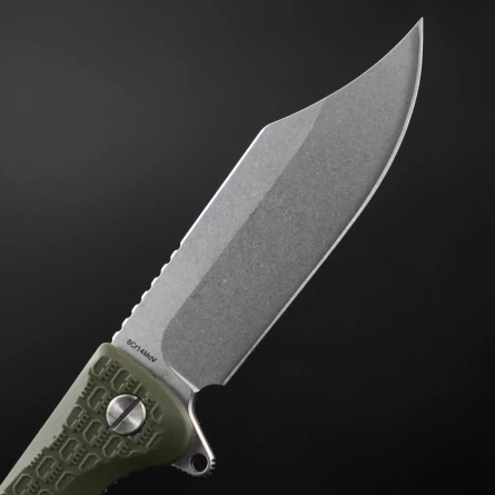 Нож складной Daggerr Powie Olive SW (FRN, 8Cr14MoV) фото 6