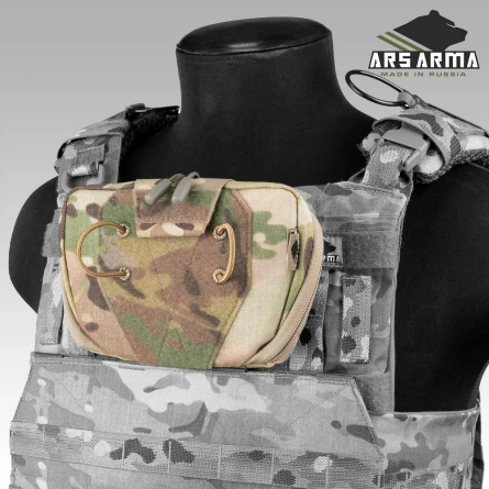 Нагрудный подсумок для телефона А-26 Сейф 51 Большой Ars Arma фото 2