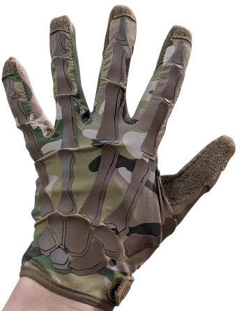 Перчатки летние Skeleton (Мультикам) фото 1
