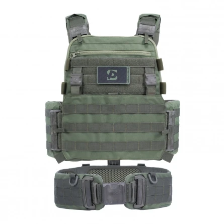 Плитоносец Stich Defense mod.5 (бандаж 50-54)+баллистика (550 м/с)(Дым) фото 2