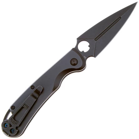 Нож складной Daggerr Arrow Auto All Black (Алюминий, D2) фото 2