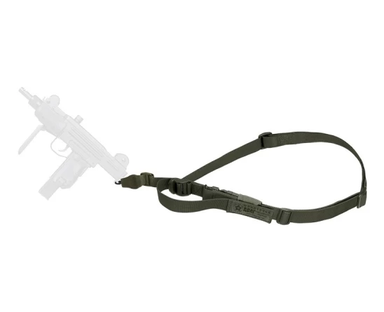 Оружейный ремень ДОЛГ М2 (зеленый) одноточка фото 3