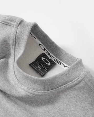 Свитшот из футера с начесом Oakley (серый) фото 3