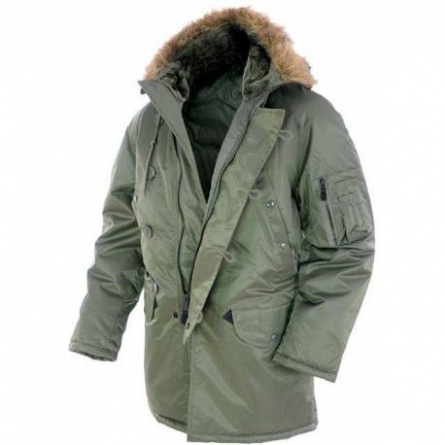 Куртка аляска US N3B (olive) фото 1