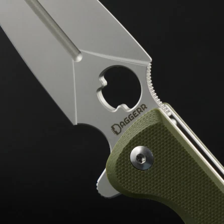 Нож складной Daggerr Arrow Olive BB (G10, VG10) фото 6