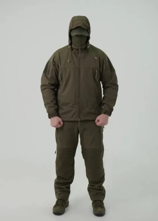 Костюм демисезонный Soft-Shell (Олива) фото 1