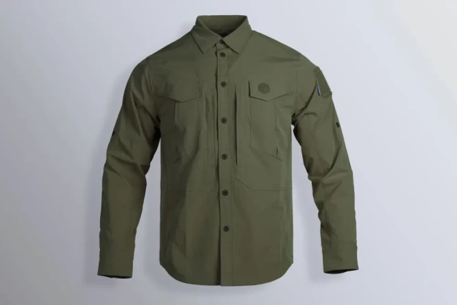 Рубашка EmersonGear Blue Label "Persecutor" Tactical Shirt (Ranger Green) фото 1