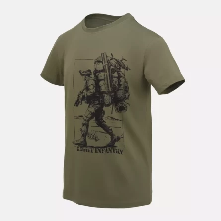 Футболка Helikon "Light Infantry" T-shirt (Olive Green) фото 2
