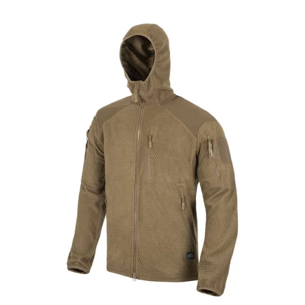 Куртка Helikon Alpha Hoodie Tactical Grid Fleece Jacket (Shadow Grey) фото 3