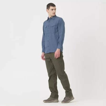 Рубашка Helikon Defender Mk2 Gentleman Shirt (Melange Blue) фото 5