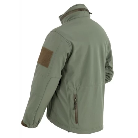 Куртка ветровлагозащитная Soft-Shell Якутск (олива) фото 3
