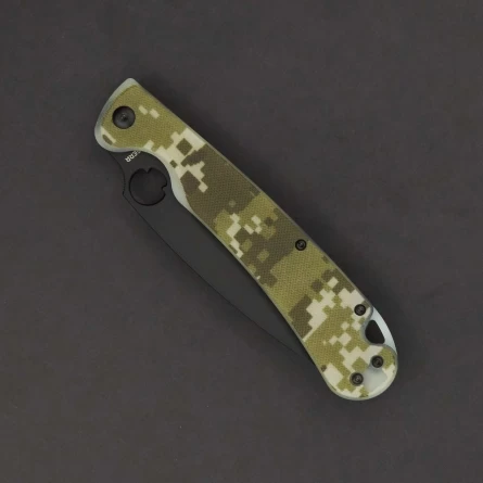 Нож складной Daggerr Sting XL Camo BW DLC (G10, D2) фото 3