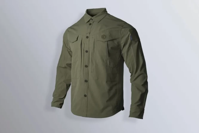 Рубашка EmersonGear Blue Label "Persecutor" Tactical Shirt (Ranger Green) фото 2