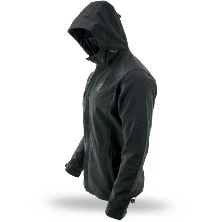 Куртка Dobermans Aggressive KU08 Offensive Premium Softshell (черная) фото 3