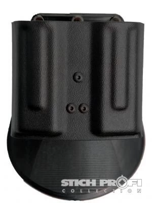 Паучер двойной пластиковый с быстросьемным креплением АПС (№2)(черный) фото 2