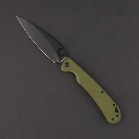 Нож складной Daggerr Sting XL Olive BW DLC (G10, D2) фото 1