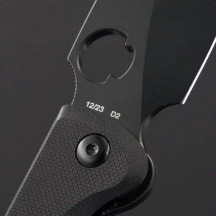 Нож складной Daggerr Sting XL All Black DLC (G10, D2) фото 6