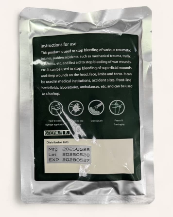 Аппликатор кровоостанавливающий на основе хитозана (6 г) фото 2