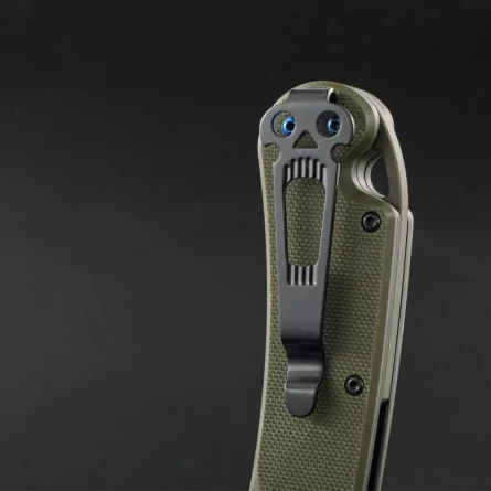 Нож складной Daggerr Sting Olive DLC (G10, D2) фото 6