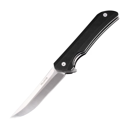 Нож складной Ruike Hussar P121-B (сталь Sandvik 14C28N)(черный) фото 1