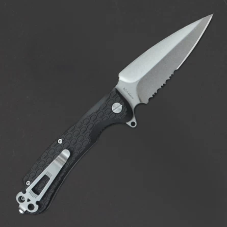 Нож складной Daggerr Urban 2 Black SW Serrated (FRN, 8Cr14MoV) фото 2