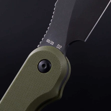 Нож складной Daggerr Parrot Green 3.0 BW (G10, D2) фото 5