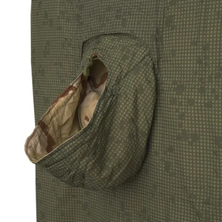 Пончо утепленное Helikon Reversible Swagman Roll Poncho (Desert Night Camo/US Desert) фото 14