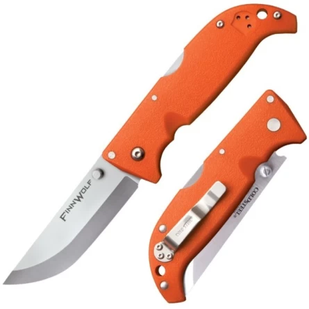 Нож складной Cold Steel Finn Wolf Blaze Orange, CS_20NPJ (сталь AUS 8A) фото 2
