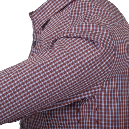 Рубашка Helikon Covert Concealed Carry Shirt (Foggy Grey Plaid) фото 4