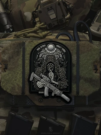 Патч SMOLA313 GROUP Назгулы (Черный/Белый) фото 1