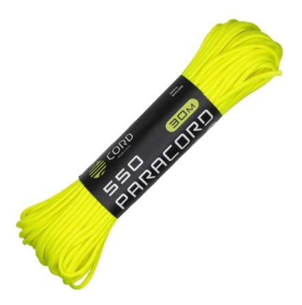 Паракорд CORD nylon (550)(neon yellow) фото 1