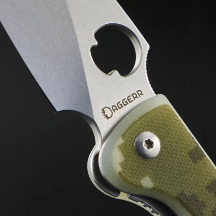 Нож складной Daggerr Sting Camo SW (G10, D2) фото 6