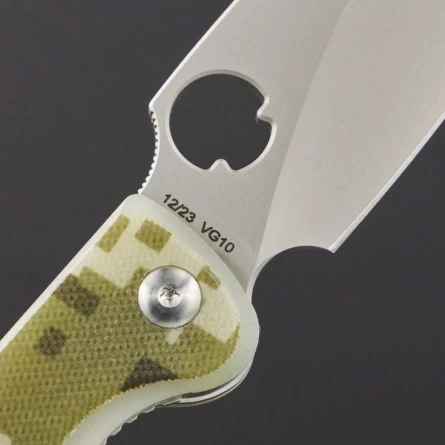 Нож складной Daggerr Sting XL Camo BB (G10, VG10) фото 6