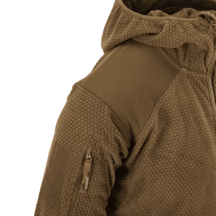 Куртка Helikon Alpha Hoodie Tactical Grid Fleece Jacket (Coyote) фото 7