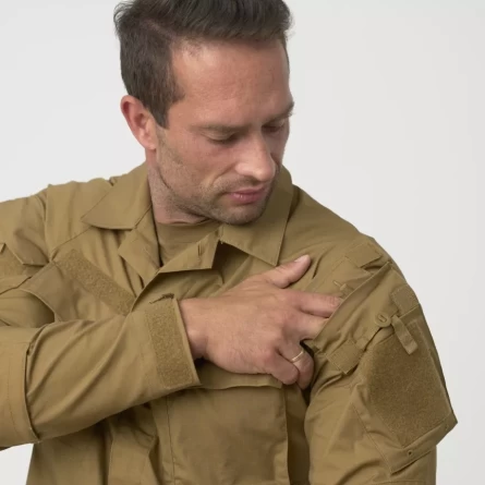 Рубашка Helikon Raid Shirt - PolyCotton Stretch Ripstop (RAL 7013) фото 6