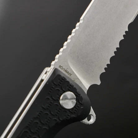 Нож складной Daggerr Wocket Black SW Serrated (FRN, 8Cr14MoV) фото 6