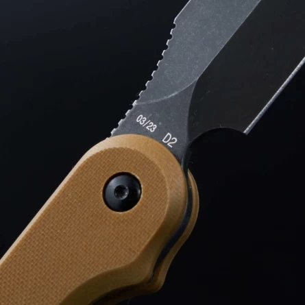 Нож складной Daggerr Nestor Coyote BW (G10, D2) фото 6