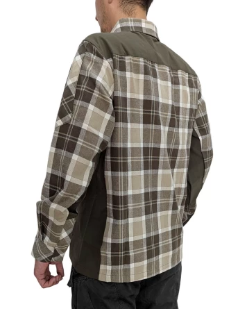 Рубашка тактическая Flannel Shirt (Бежевый) фото 3