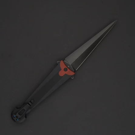 Нож складной Daggerr Cinquedea All Black (G10, D2) фото 1