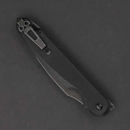 Нож складной Daggerr Parrot All Black 3.0 BW (G10, D2) фото 2