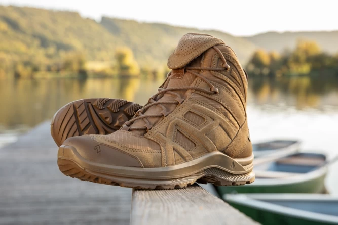 Ботинки Haix Black Eagle Athletic 2.0 V GTX Mid (Coyote) фото 2