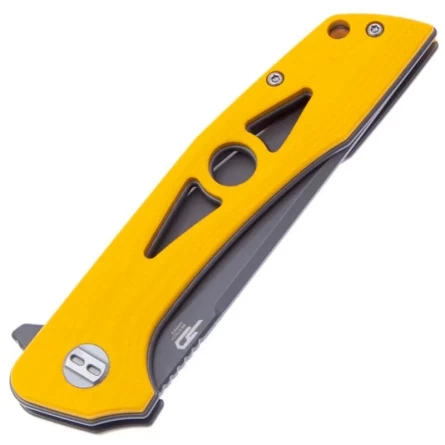 Нож складной Bestech Knives Eye of Ra, BG23C (желтый, сталь D2) фото 3