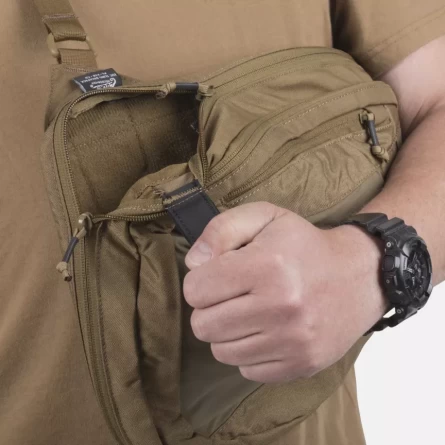 Рюкзак Helikon EDC Sling Backpack - Cordura (8 л)(Shadow Grey) фото 6